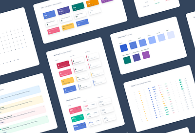 Ryte Design System color palette component design design system ui