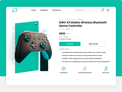 Product page 100 days ui challenge branding daily ui challenge design ecommerce page graphic design illustration logo product page single product page ui ui design ui design challenge ux