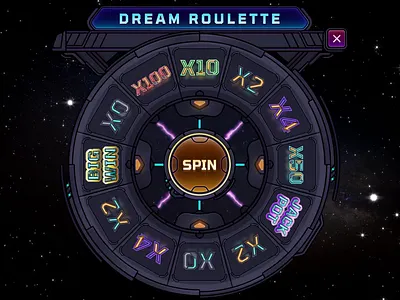 Game Roulette sci-fi Style animation animations big win casino coins illustration jackpot roulette slots ui ux