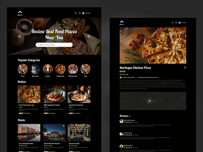 Rate It- Food Website category detail page food food detail page food items foodie foodwebpage foodwebsite landing page popularcategory rateing