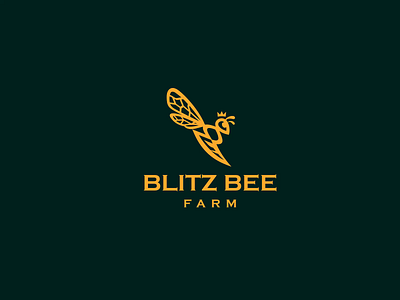 Blitz Bee logo animation after effects animation bee branding branding animation character clean design gif honey illustration intro logo logo reveal motion graphics motion illustration outro text vector