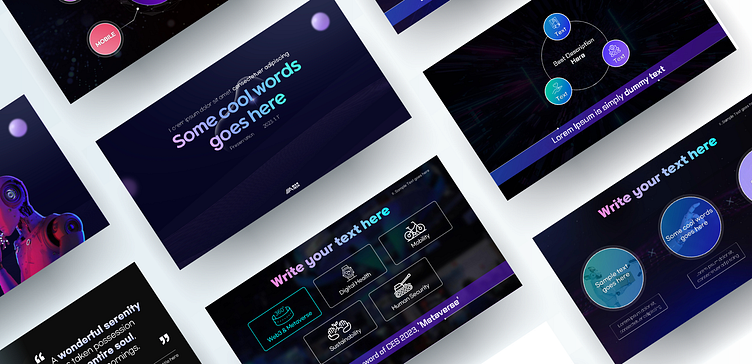 Metaverse Conference Presentation Design by brandsmoment on Dribbble