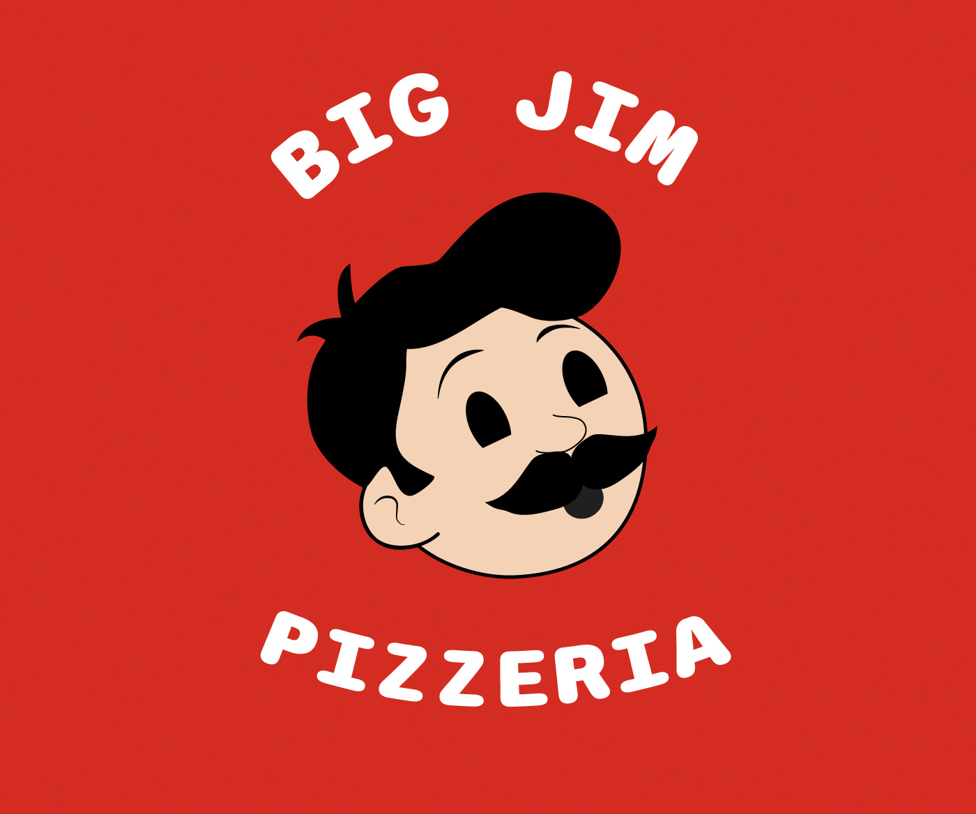 Big Jim Neapolitan Pizzeria Branding by Danilo on Dribbble
