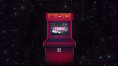 Game machine aftereffects animation design graphic design illustration motion graphics