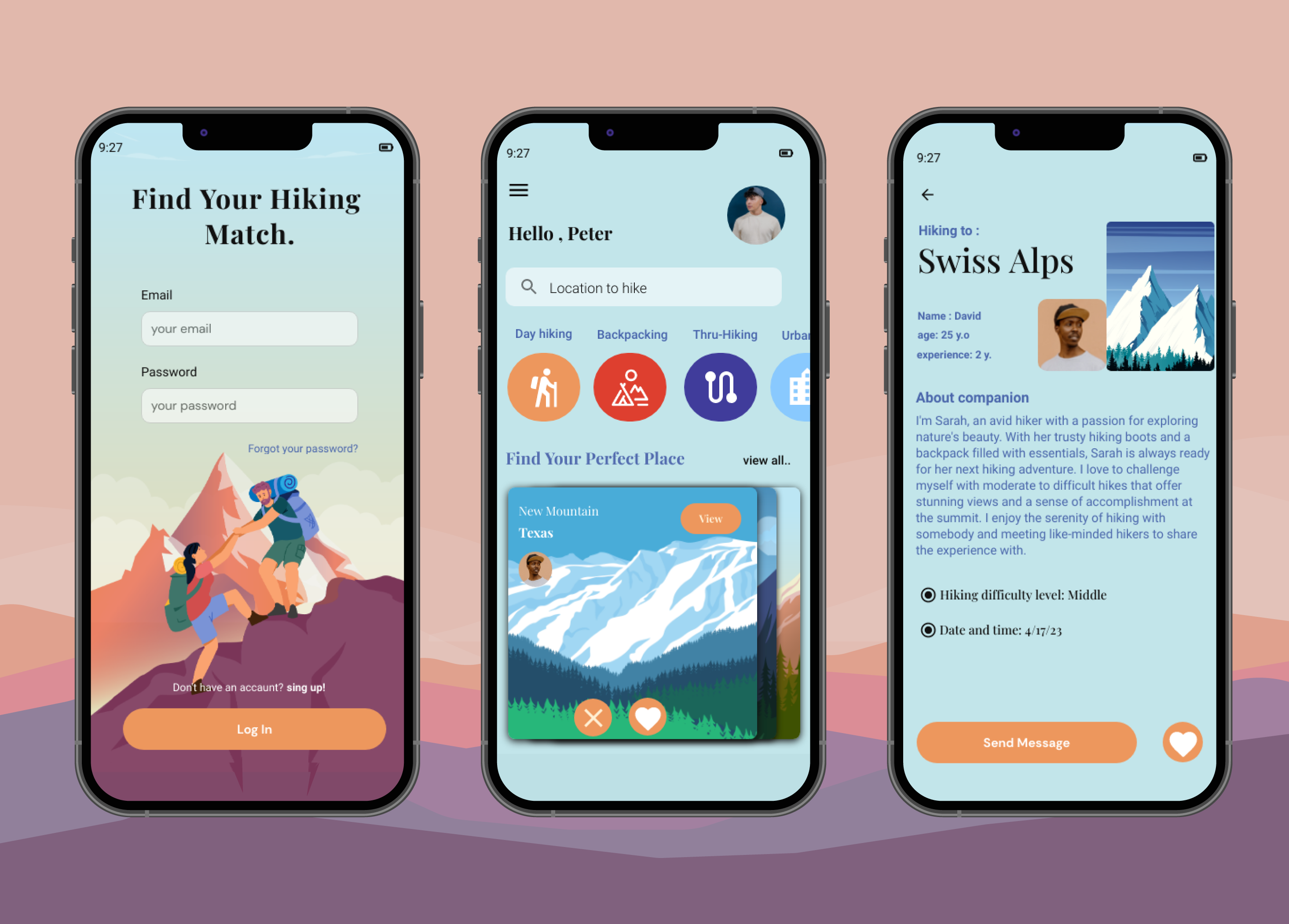 Example of UI App Design