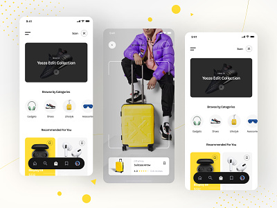 E-commerce App app app design appdesign application design ecommerce ui uiux uxui