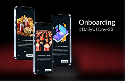 Onboarding #DailyUI Day-23 branding dailyui design figma illustration mobileapp ui uidesign userinterface