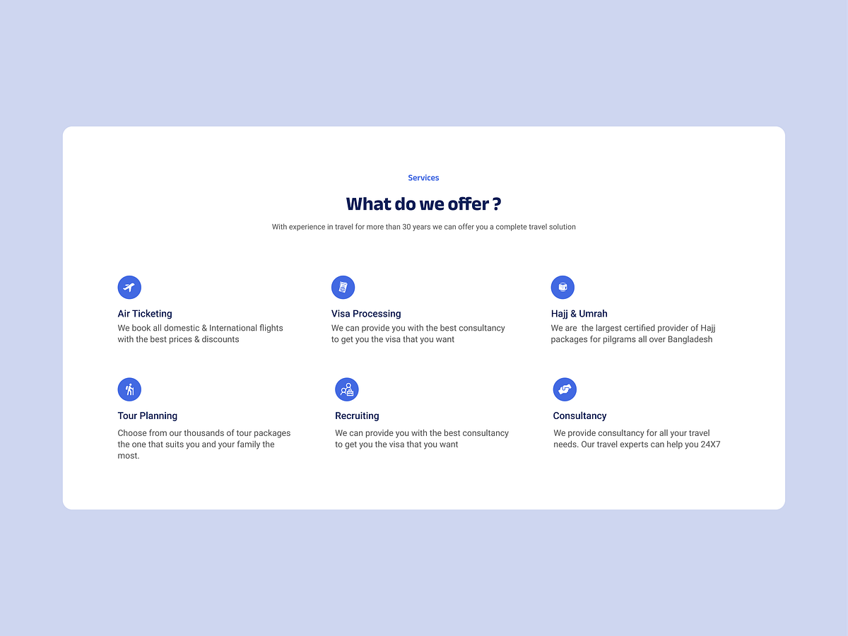 Why Choose Us Section