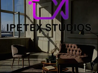 Logo design for "Ipetex Studio" photo studio branding business design graphic design icon illustration logo minimal proposal solution vector