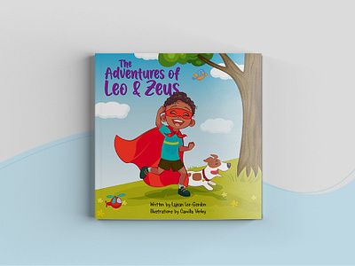 Kid's Storybook: The Adventures of Leo & Zeus (Book 1) artwork book layout children design graphic design illustration layout vector