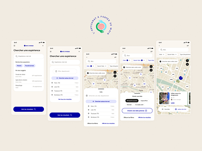 Wecandoo - Search experience figma map product search ui ux