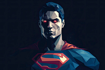 Evil Superman comic books comics dc comics design graphic design illustration superman