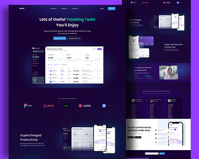 Landing Page Design SaaS