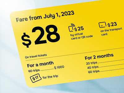 Fare rules cards | Department of Transport 🚞 branding card design print transport ui ux vector