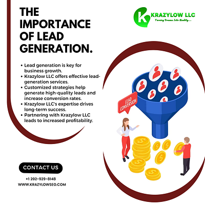 The importance of lead generation design krazylowseo leadgeneration webdesign webdevelopment