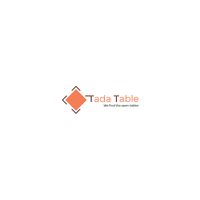 Tada Table Logo branding graphic design logo