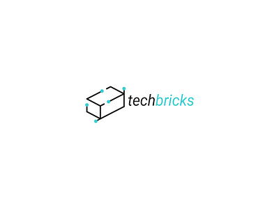 Tech Bricks Logo branding graphic design logo