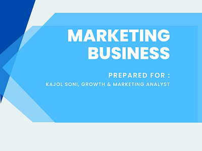 Marketing Business (A4 Document) branding design graphic design logo