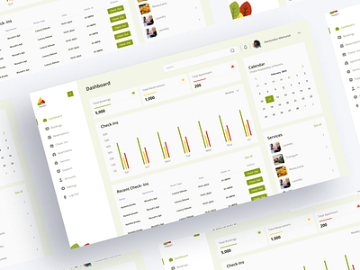 Admin Dashboard (Shortlets and more) -UX Design apartment booking dashboard design real estate rental ui ux