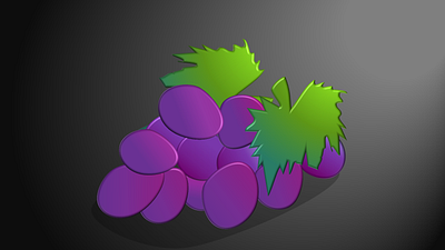 Grapes 101 aesthetic art design digital art fruit grapes graphic design illustration