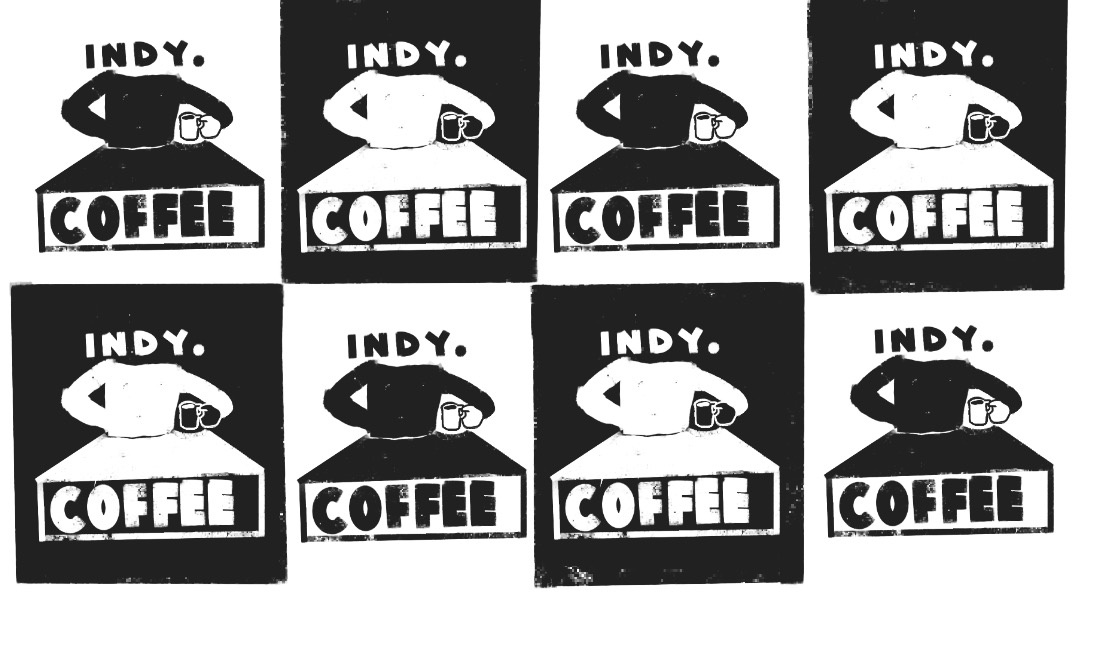 INDY COFFEE Brand Identity & Illustration brand identity branding design graphic design illustration logo typography ui vector