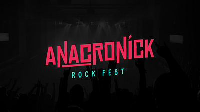 Identidade Visual | Anacronick Rock Fest branding design graphic design logo