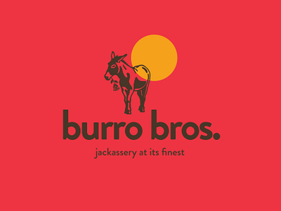 Burro Bros. branding caribou creative illustration laura prpich logo vector