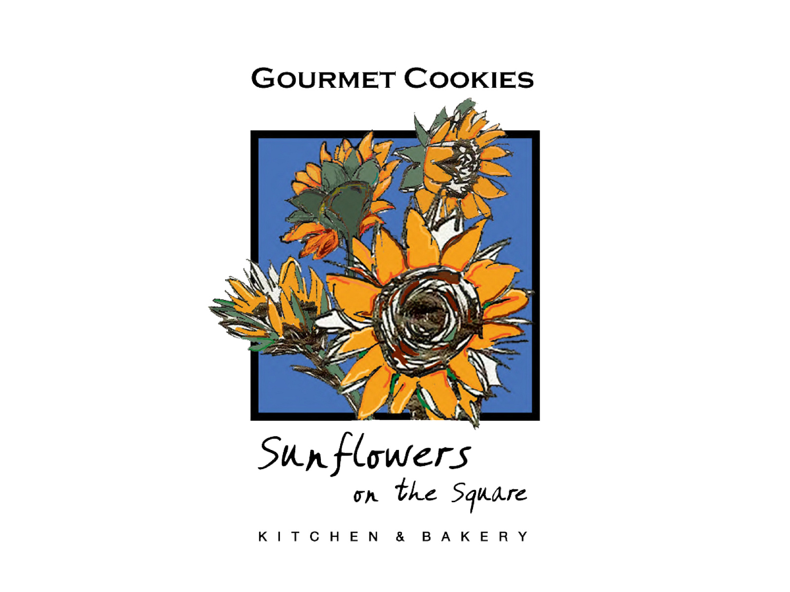 Sunflowers on the Square by Mandy Beausoleil on Dribbble