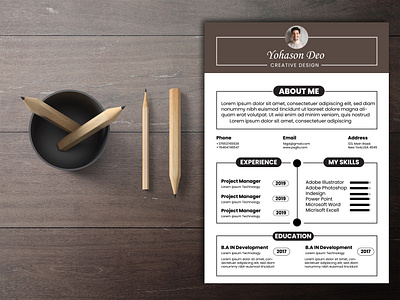 Resume design 2023 branding cv design fiverr graphic design illustration junayed mahin typography vector