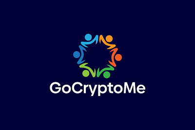 GO CRYPTO LOGO app icon logo badage logo brand identity brand style guides branding crypto logo custom logo design illustration logo modern logo tech logo technology logo