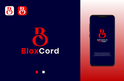 THE BLOXCORD app icon badage logo brand identity brand style guides branding custom logo design financial logo illustration logo modern logo tech logo technology logo