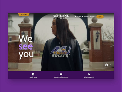 Ashland University branding design drupal education group imagex imagex media imagexmedia media ui user experience design ux