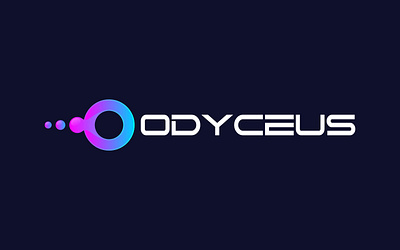 THE ODYCEUS app logo badage logo brand identity brand style guides branding crypto logo custom logo design illustration logo modern logo tech logo technology logo