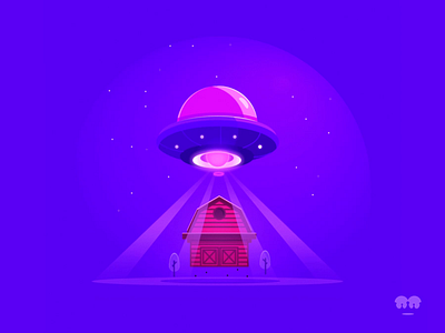 Welcome! aliens animation barn cartoon clean design doodle graphic graphic design icon illustration minimal motion motion graphics space craft spaceship toon ufo vector