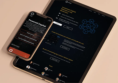 Atomic Capital Fundraising and Investment Platform app design mobileappdesign mobiledesign ui userexperience userinterace ux