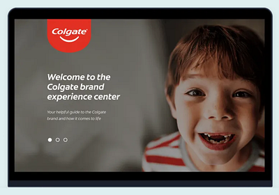 Colgate Web Design app experience ui userexperience userinterace ux webdesign website