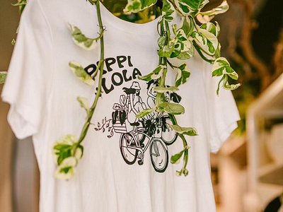 Apparel Line For Pippi + Lola branding design graphic design hand drawn hand drawn logo illustration logo