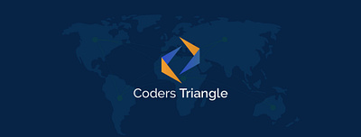 Coders Triangle Re-Branding branding flyer logo social media design vector