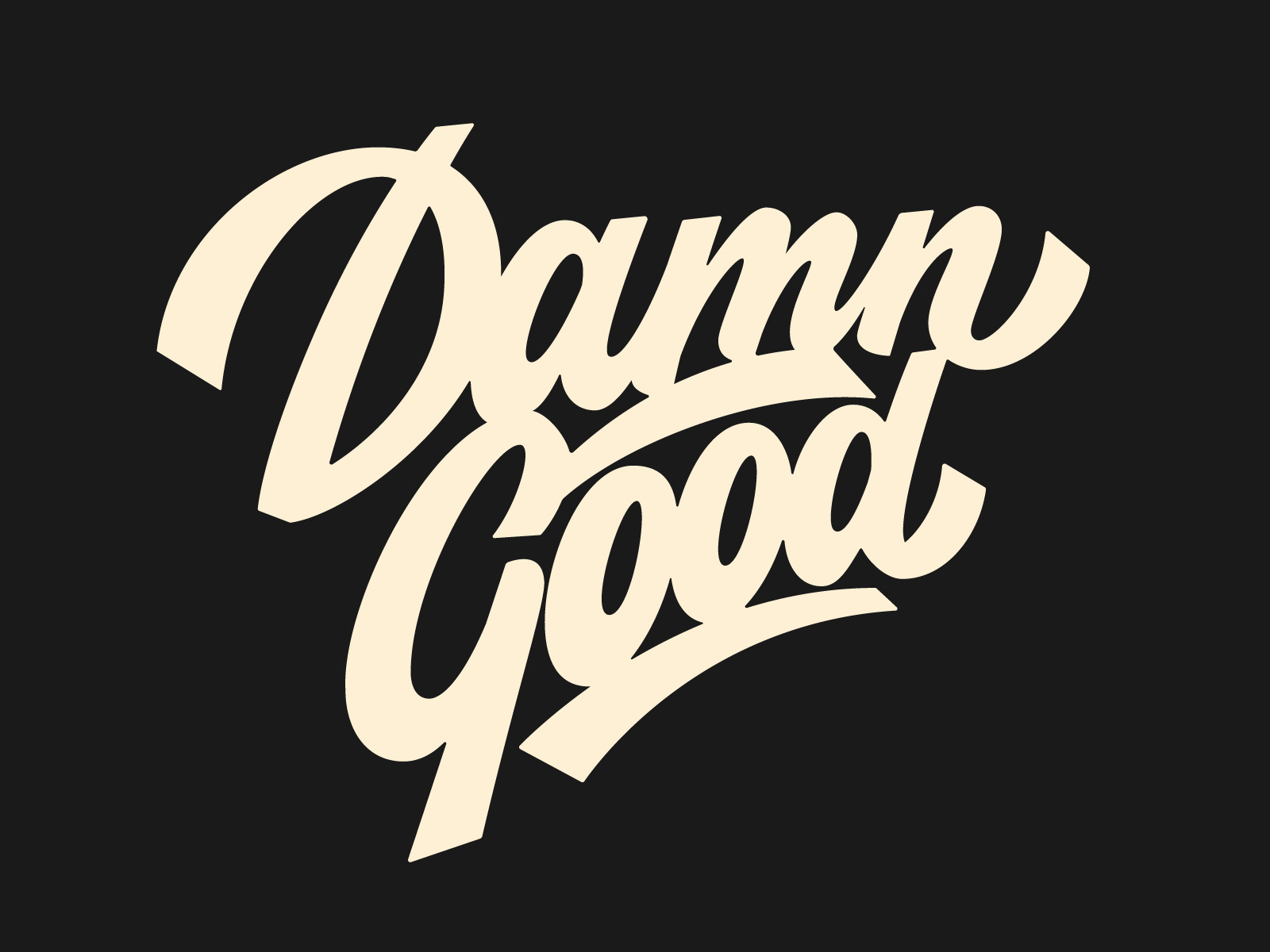 Example of Damn Good Script