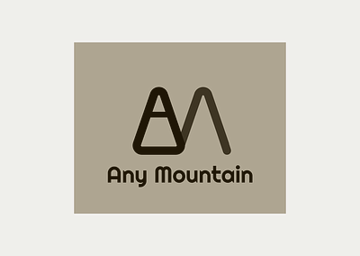 Daily UI Day 52 - Logo Design any mountain anymountain branding daily ui daily ui day 51 dailyui design icon illustration logo logo design logo redesign redesign ui ux