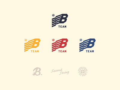 Flying B basketball branding lettering logo nba type typography