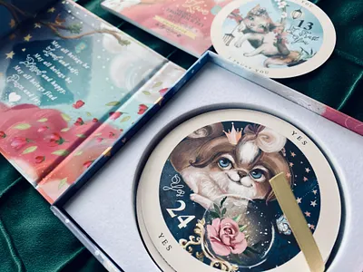 THE LOVE MESSAGES FROM YOUR PET ORACLE DECK cards cute cat cute dog kids illustration oracle deck pets playing cards tarot