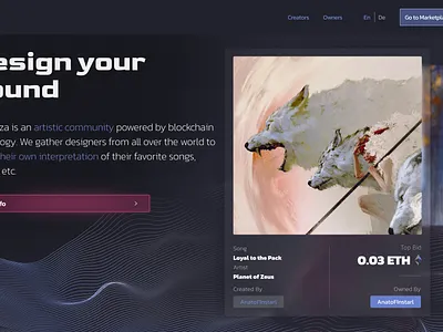 Dol Durza marketplace nft sound