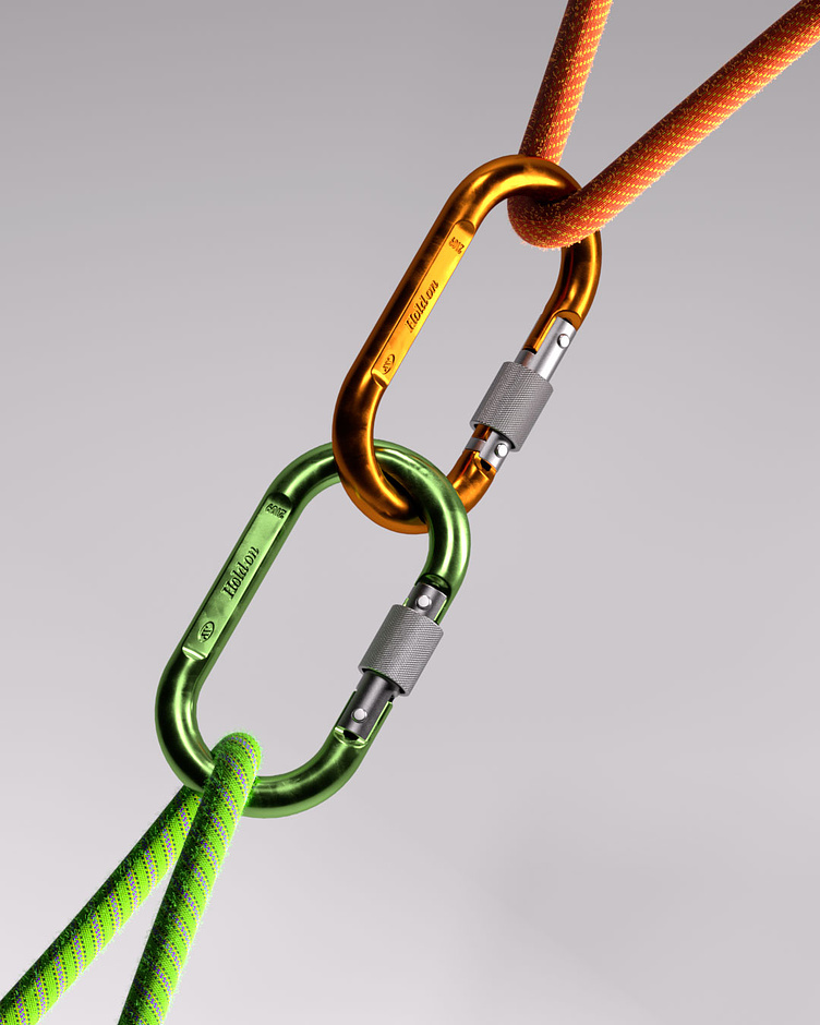 Ropes and Carabiners by Sovatta Sim on Dribbble