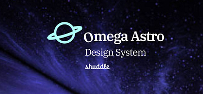 Omega Astro - Design system branding design designsystem graphic design ui ux