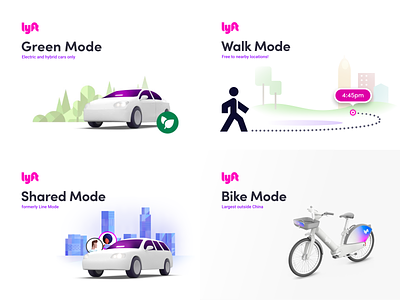 Lyft Climate Change Modes bicycle bike bikeshare carshare climate change environment green impact innovation lyft mode modes name options patent rideshrae selector service shared walk