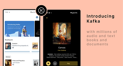 Kafka Archives android app application archive audio book books kafka literature music open source ui