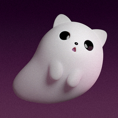 The Ghost Bear 3d 3d render blender blender 3d character 3d cycles render rendering sculpting