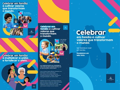 Colégios Maristas Key Visual graphic design illustration key visual poster print