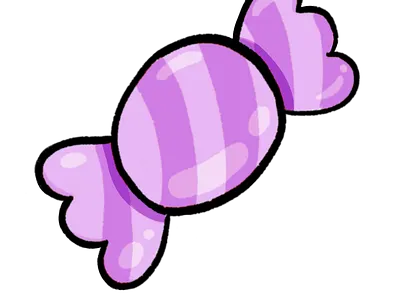 Purple candy candy cartoon cute purple